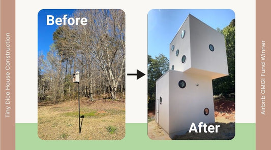 The Tiny Dice House Construction Process from Start to Finish (Progress Photos)