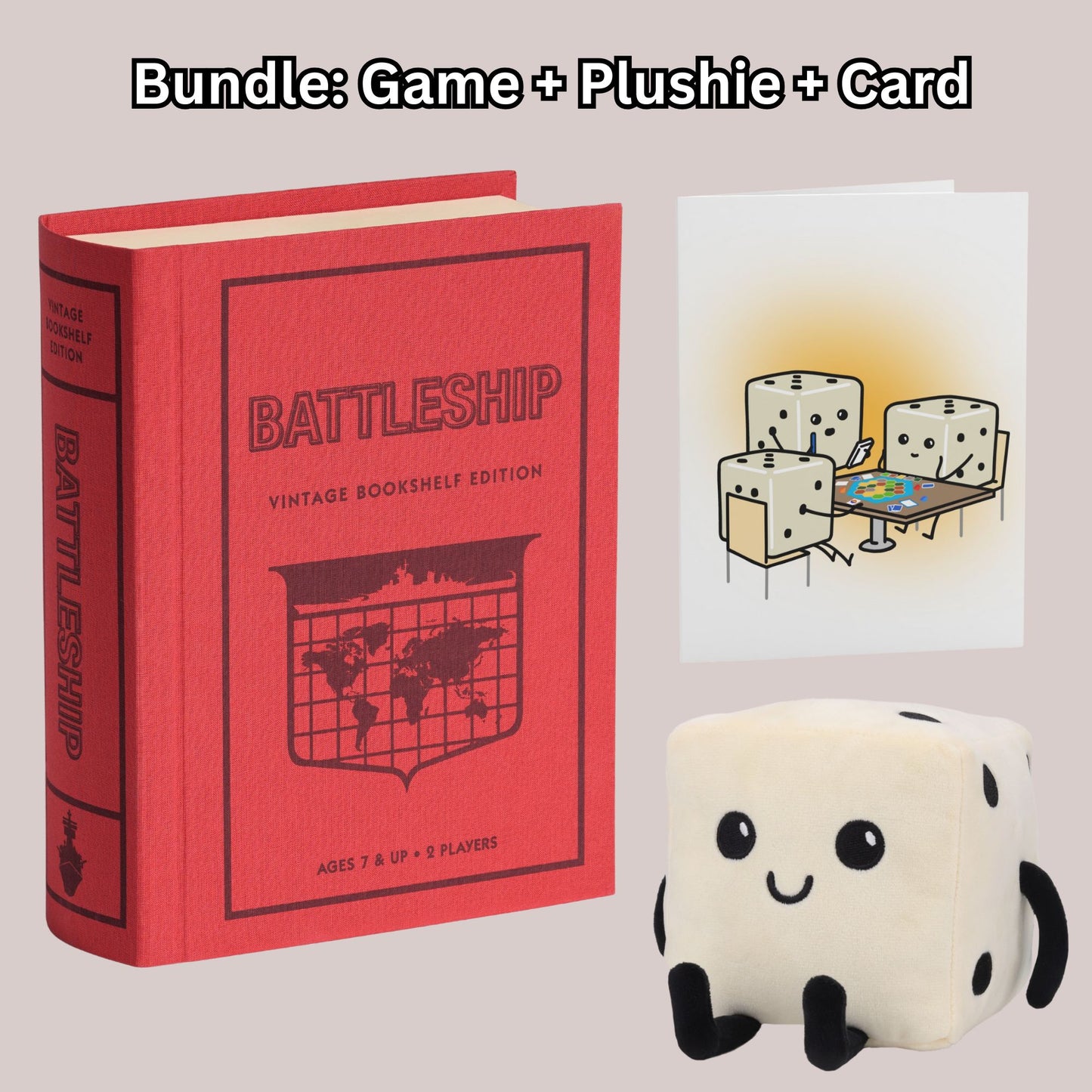 Battleship Vintage Bookshelf Board Game