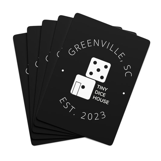 Tiny Dice House Playing Cards | Tiny Dice House Board Game Poker Cards