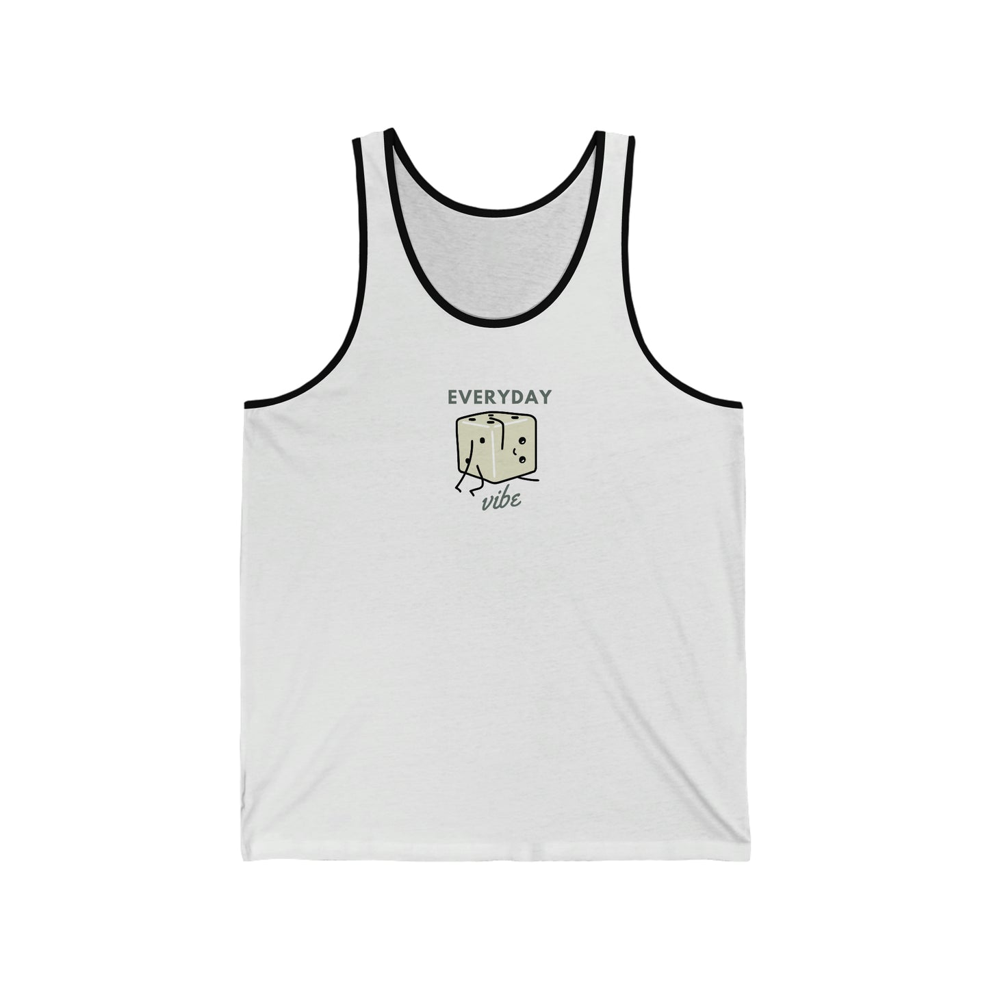 Everyday Vibe Tiny Dice Buddies Unisex Jersey Tank