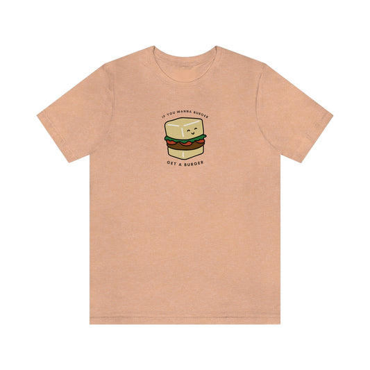Burger Tiny Dice Buddies T-Shirt