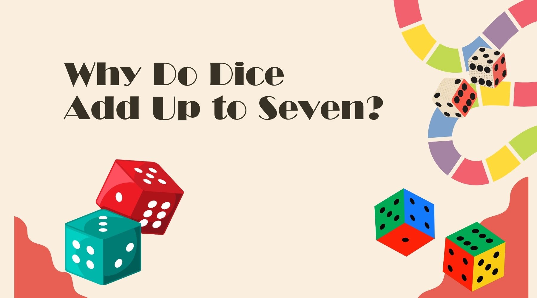 Why Do Dice Add Up to Seven?
