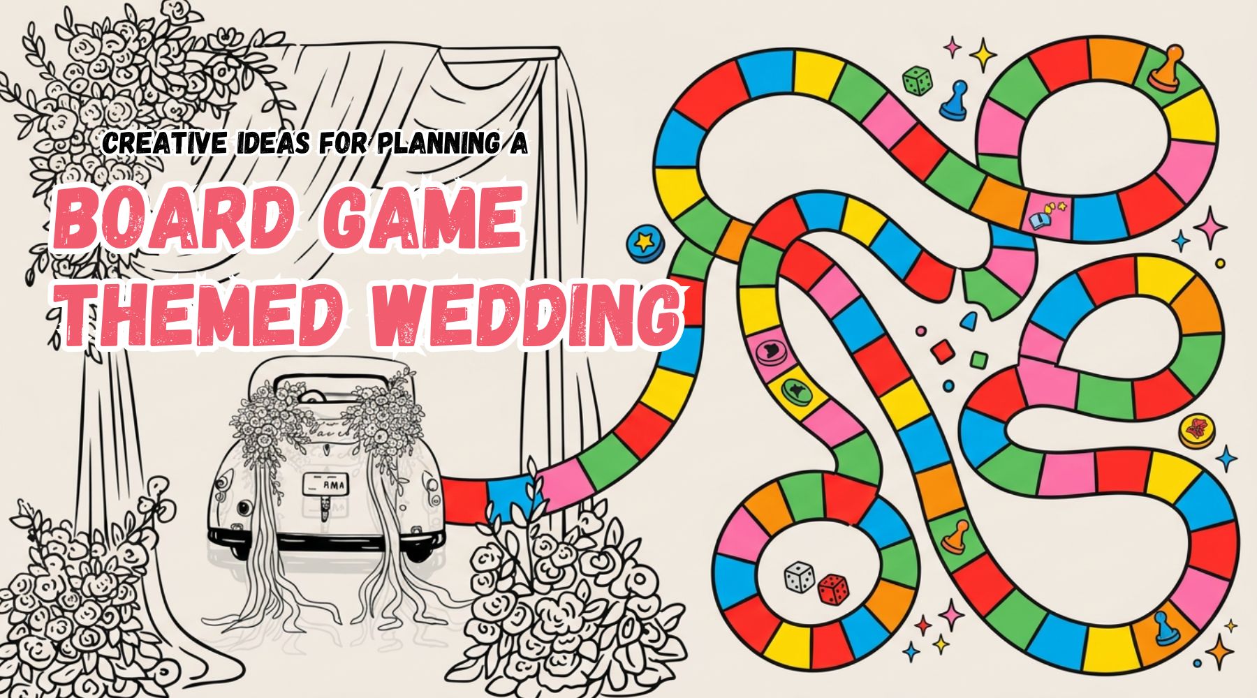 How to Plan a Board Game-Themed Wedding: 16 Creative Ideas for Game-Loving Couples