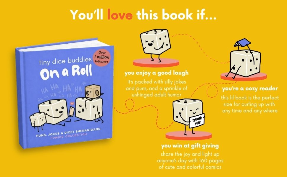 Pre-order: Tiny Dice Buddies: On a Roll Comic Book