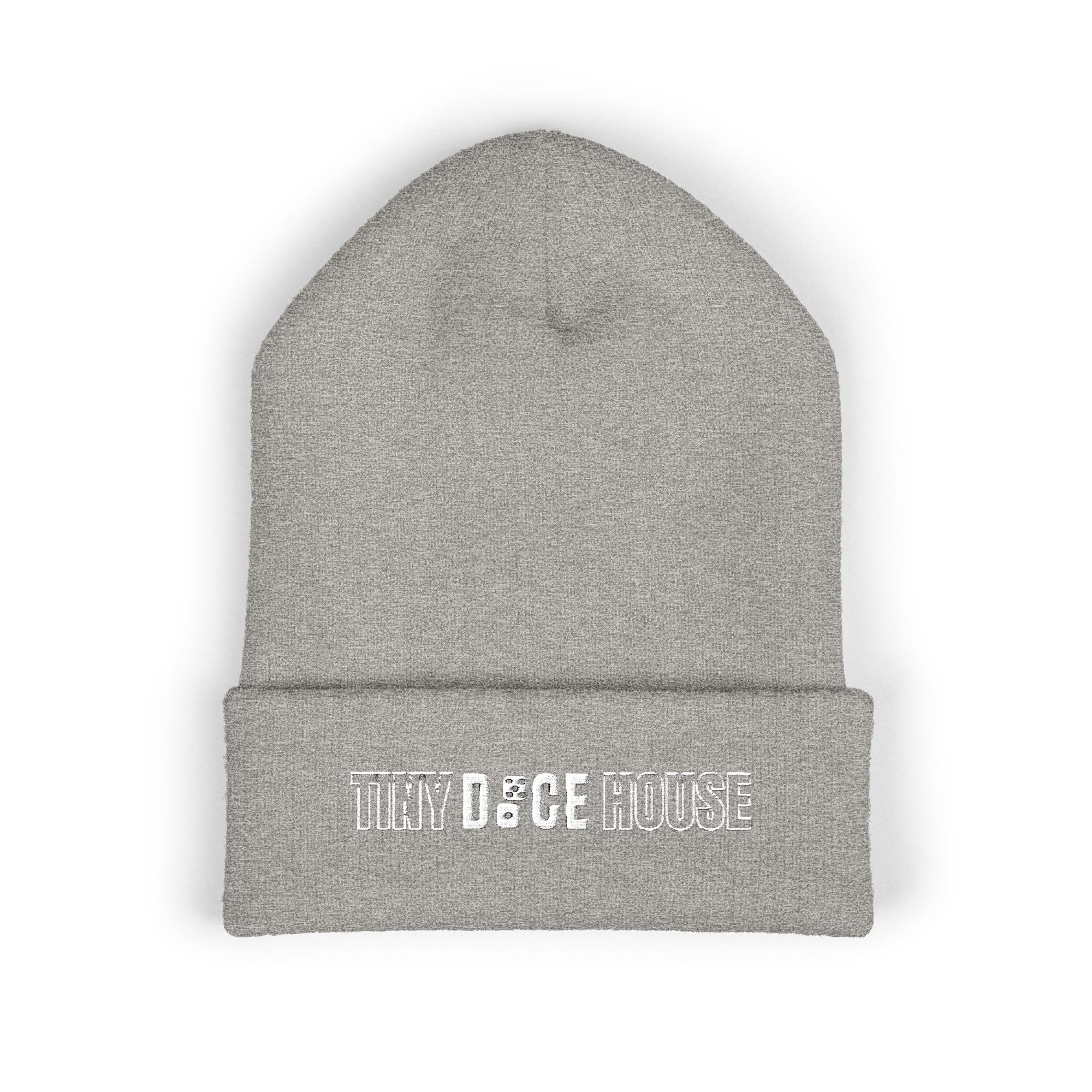Tiny Dice House Classic Embroidered Cuffed Beanie