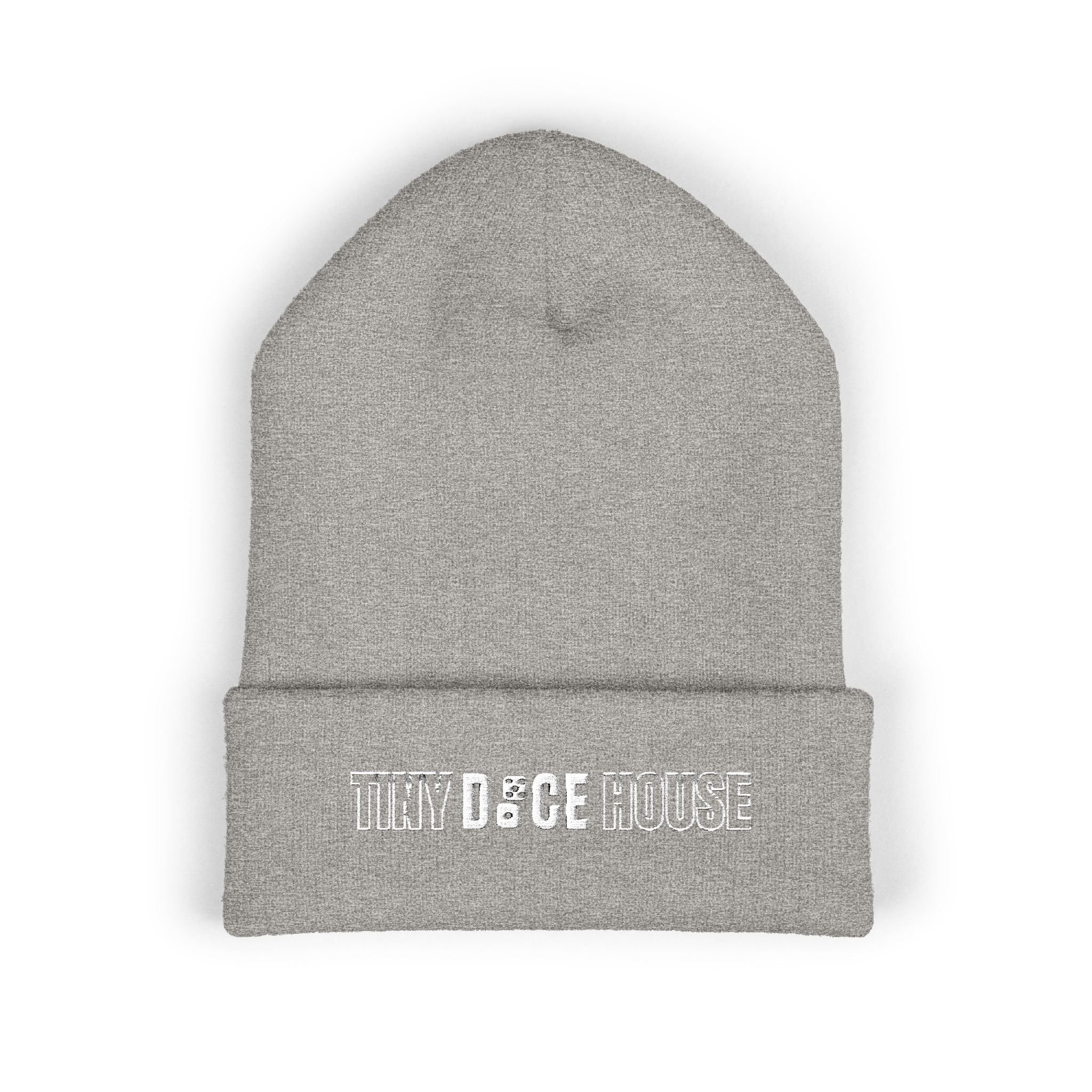 Tiny Dice House Classic Embroidered Cuffed Beanie