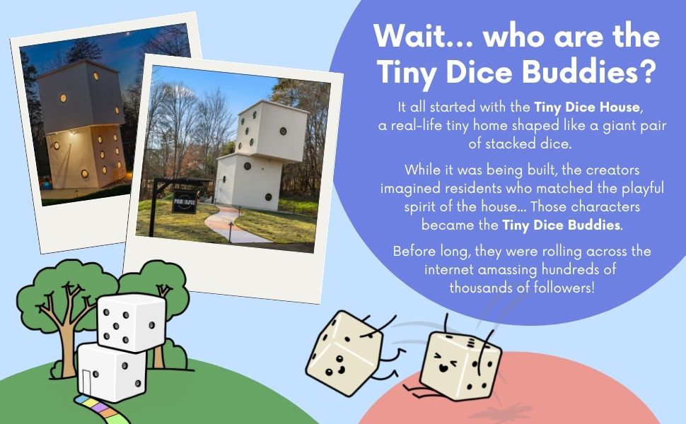 Pre-order: Tiny Dice Buddies: On a Roll Comic Book