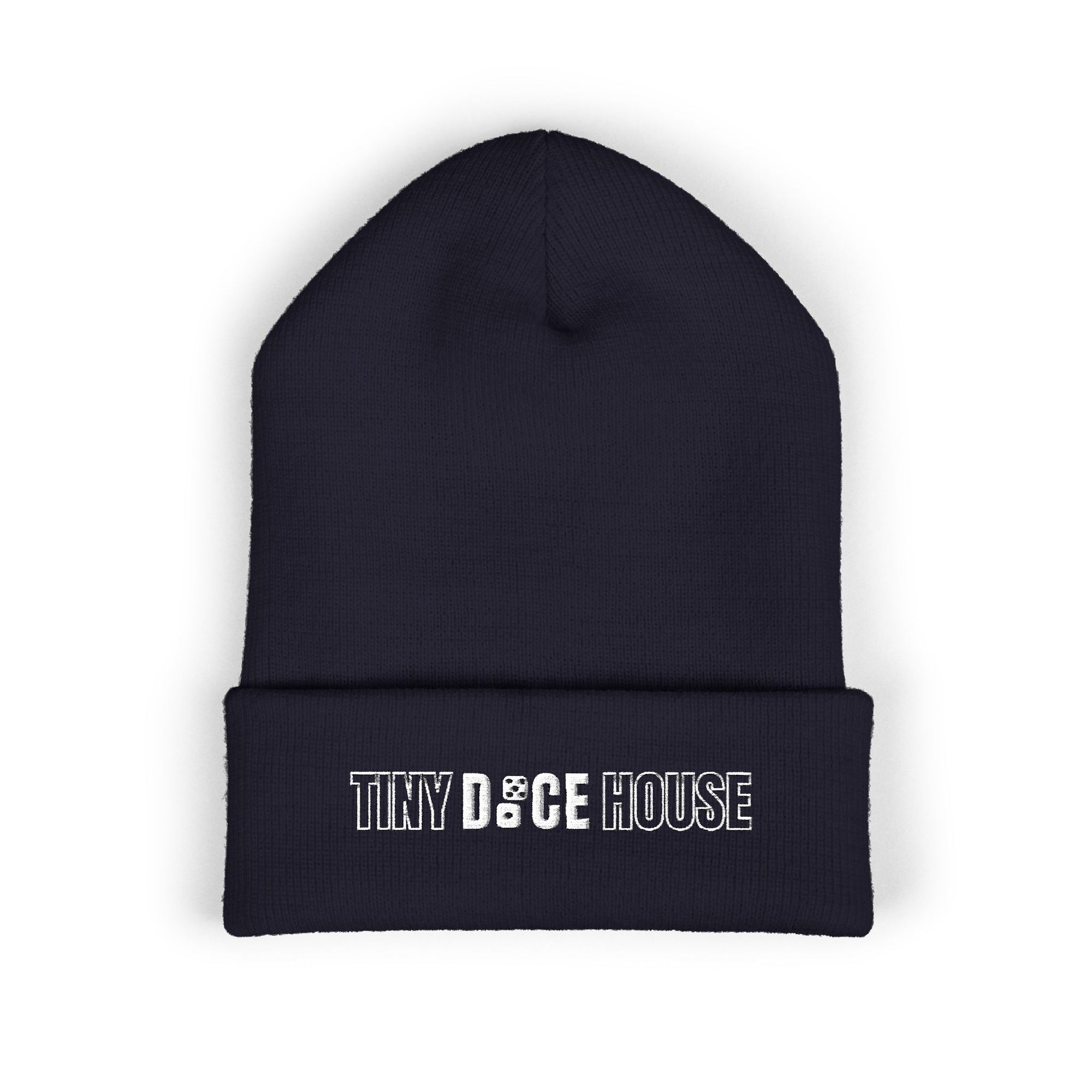 Tiny Dice House Classic Embroidered Cuffed Beanie