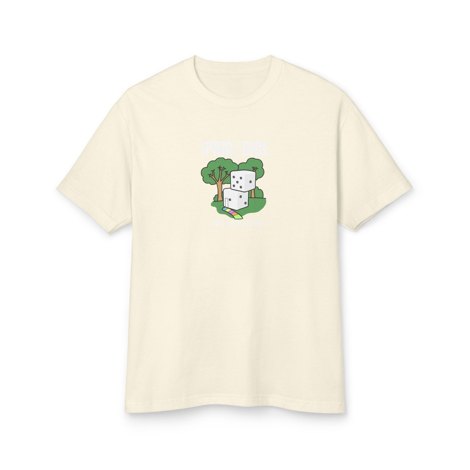 Roll into Pairadice Heavyweight Cotton T-Shirt