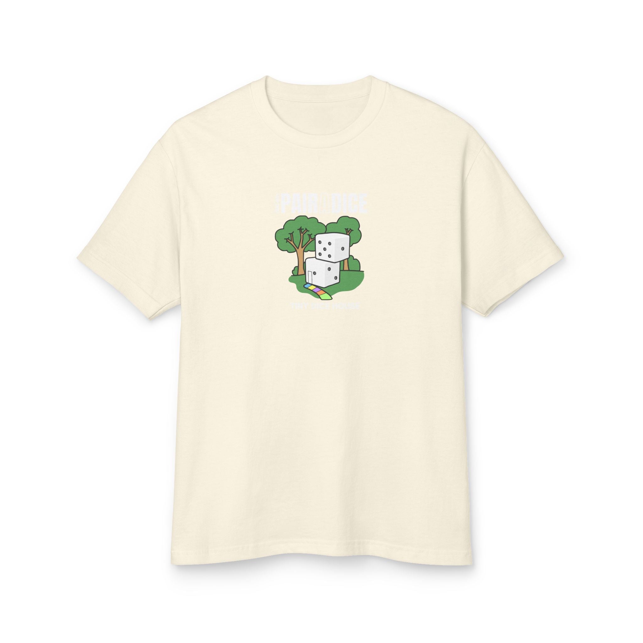 Roll into Pairadice Heavyweight Cotton T-Shirt