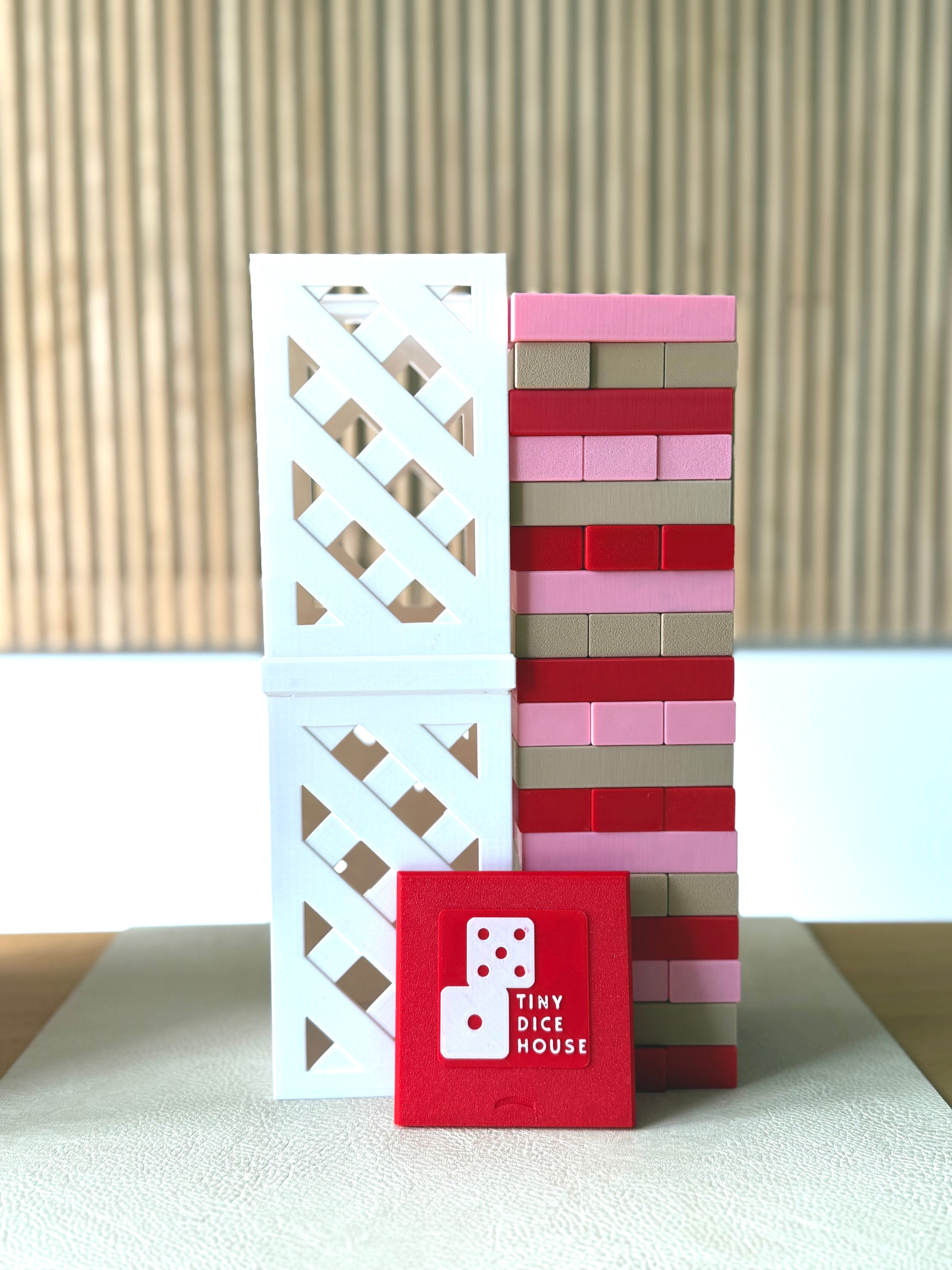 3D Printed Bookshelf Board Games - Mancala, Connect 4, Jenga (Customize Your Own Colors)