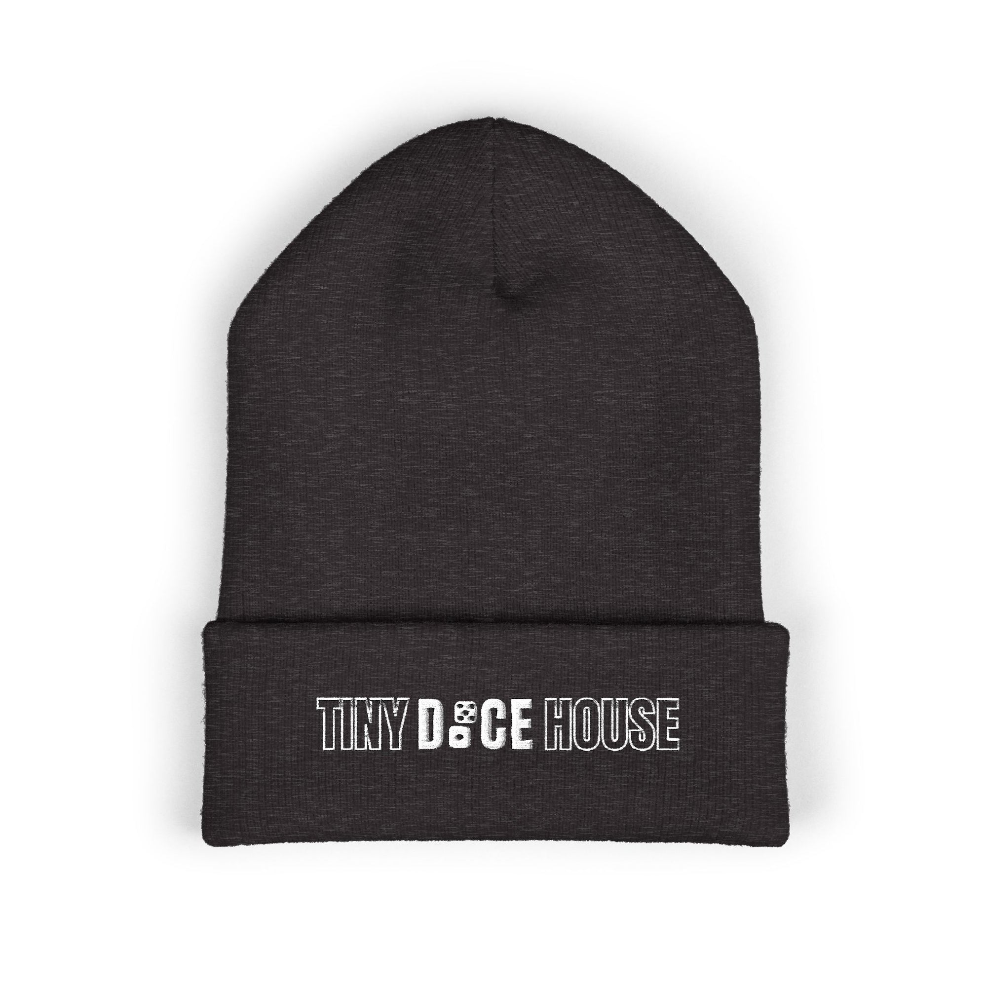 Tiny Dice House Classic Embroidered Cuffed Beanie
