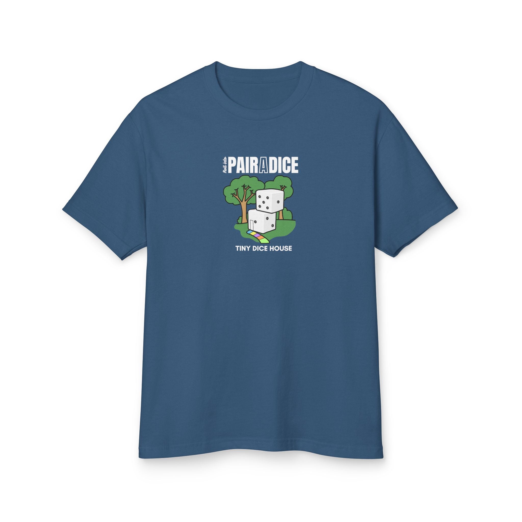 Roll into Pairadice Heavyweight Cotton T-Shirt
