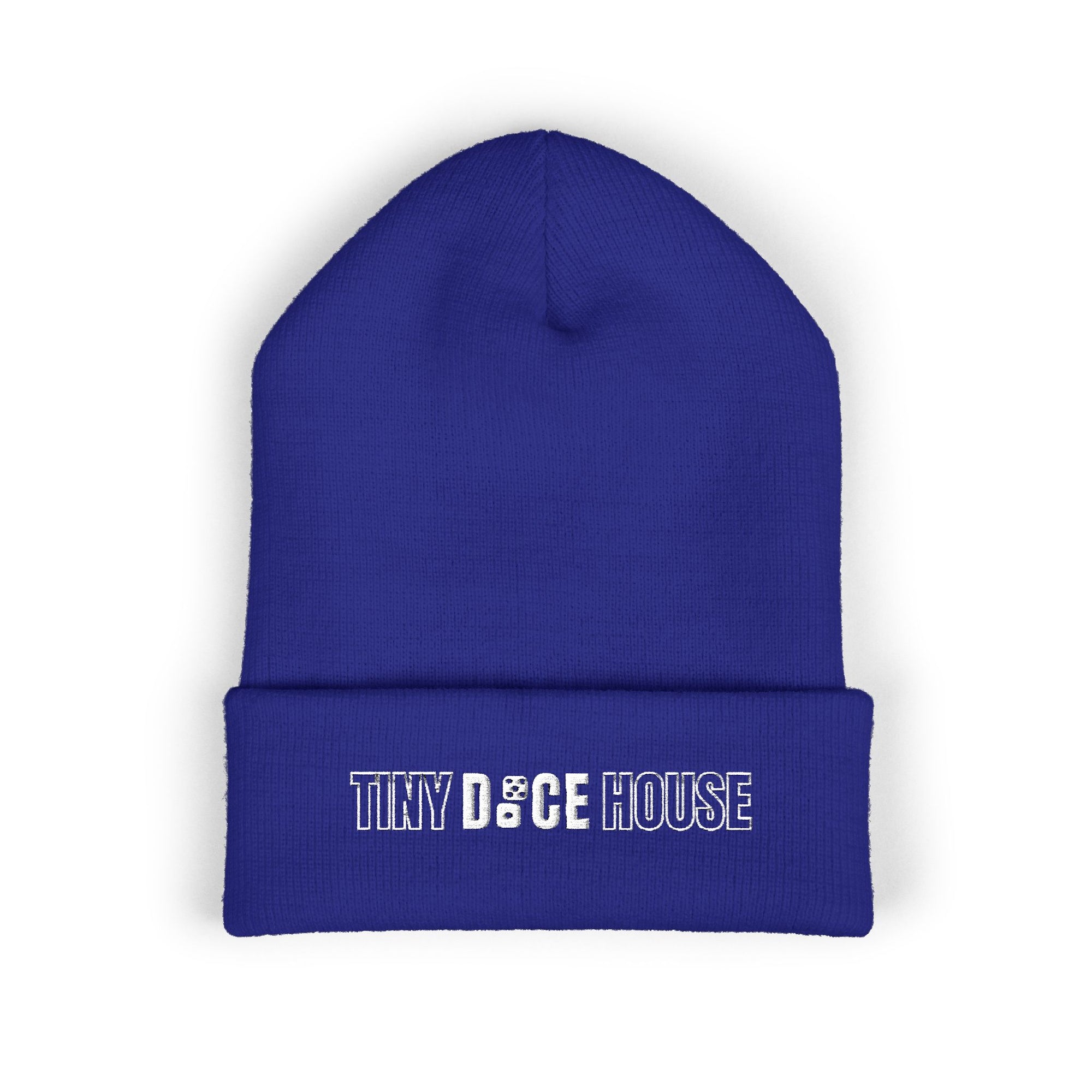 Tiny Dice House Classic Embroidered Cuffed Beanie