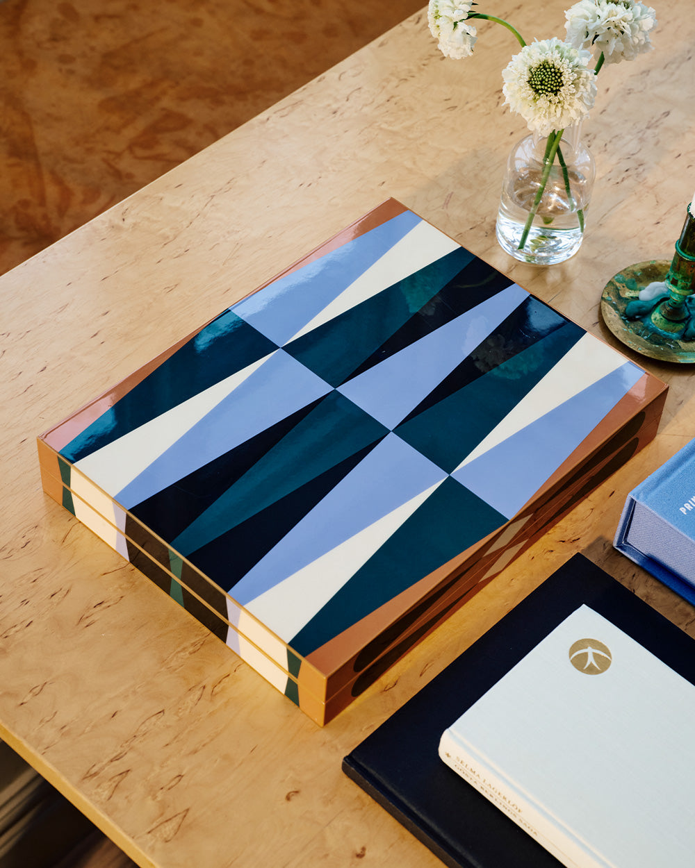 Lacquered Backgammon – Modern Coffee Table Games