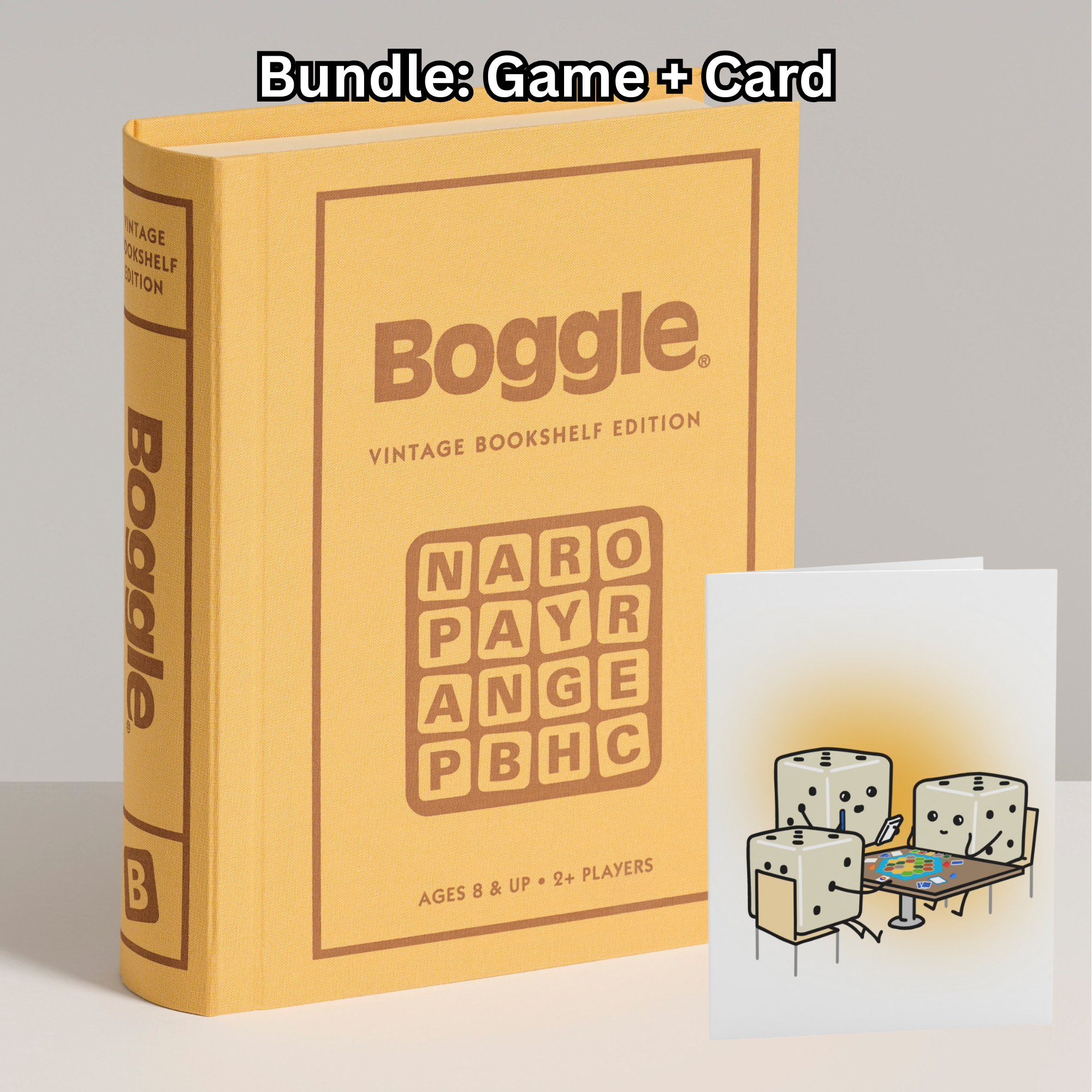 Boggle Vintage Bookshelf Board Game