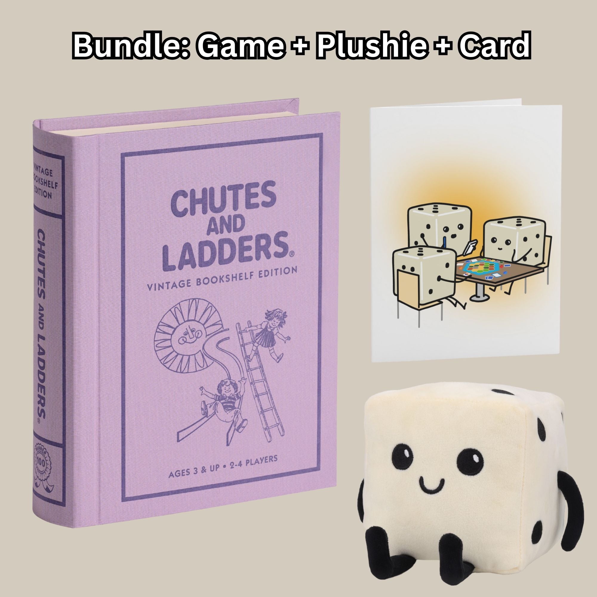 Chutes & Ladders Vintage Bookshelf Board Game