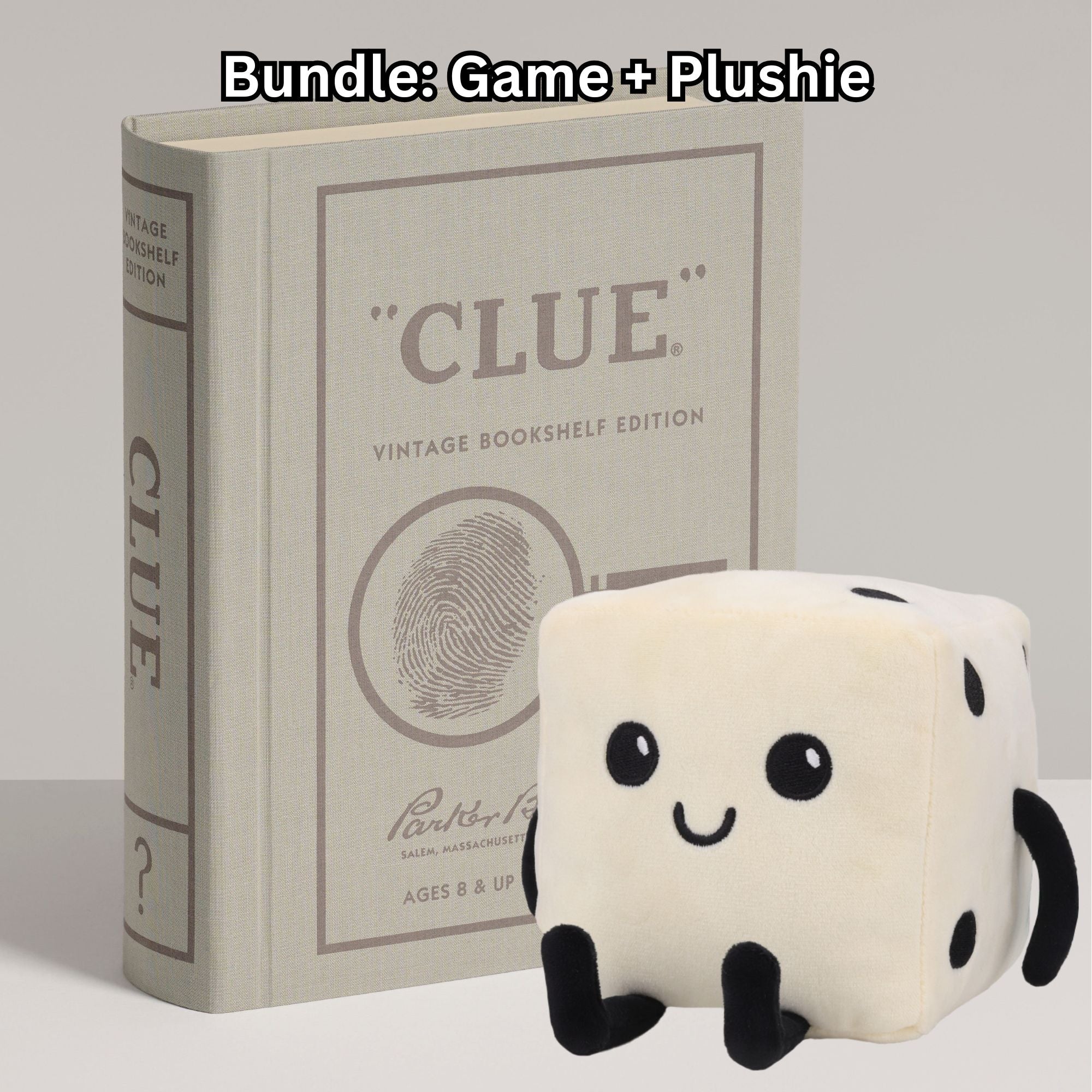 Clue Vintage Bookshelf Board Game