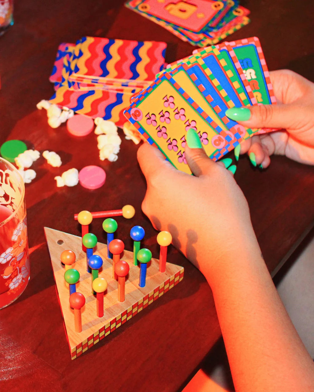 Modern Colorful Playing Cards (Double Deck, Set of Two)