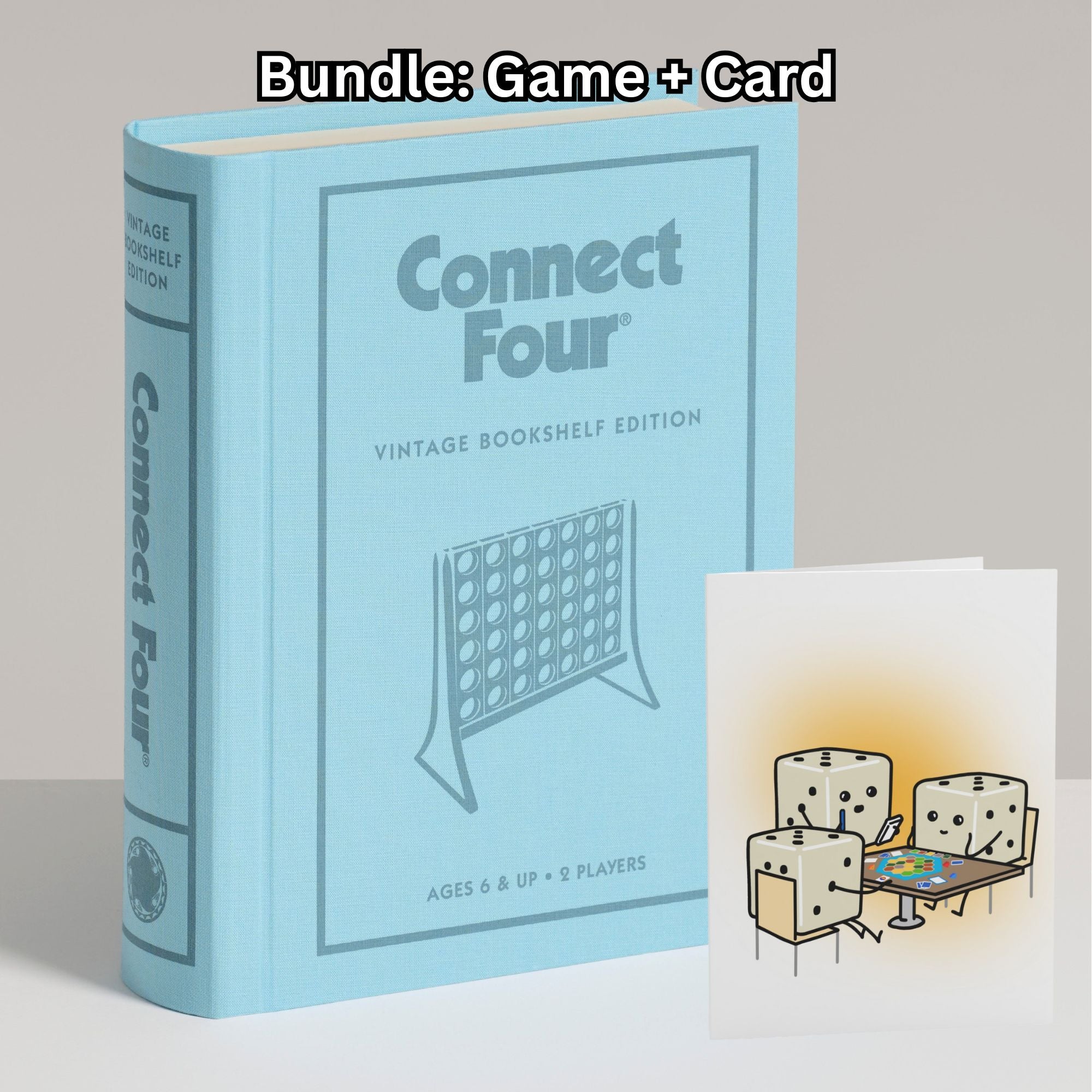 Connect Four Vintage Bookshelf Board Game