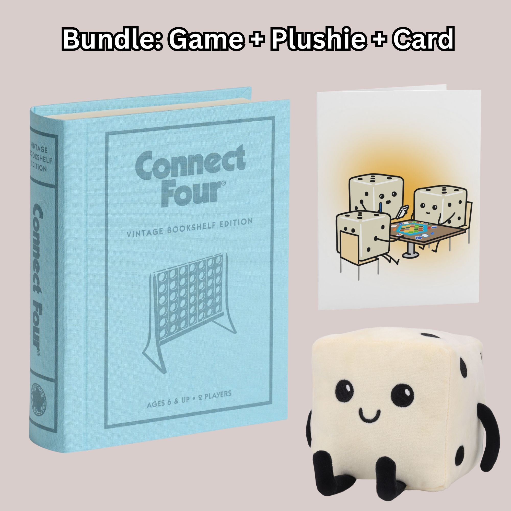 Connect Four Vintage Bookshelf Board Game