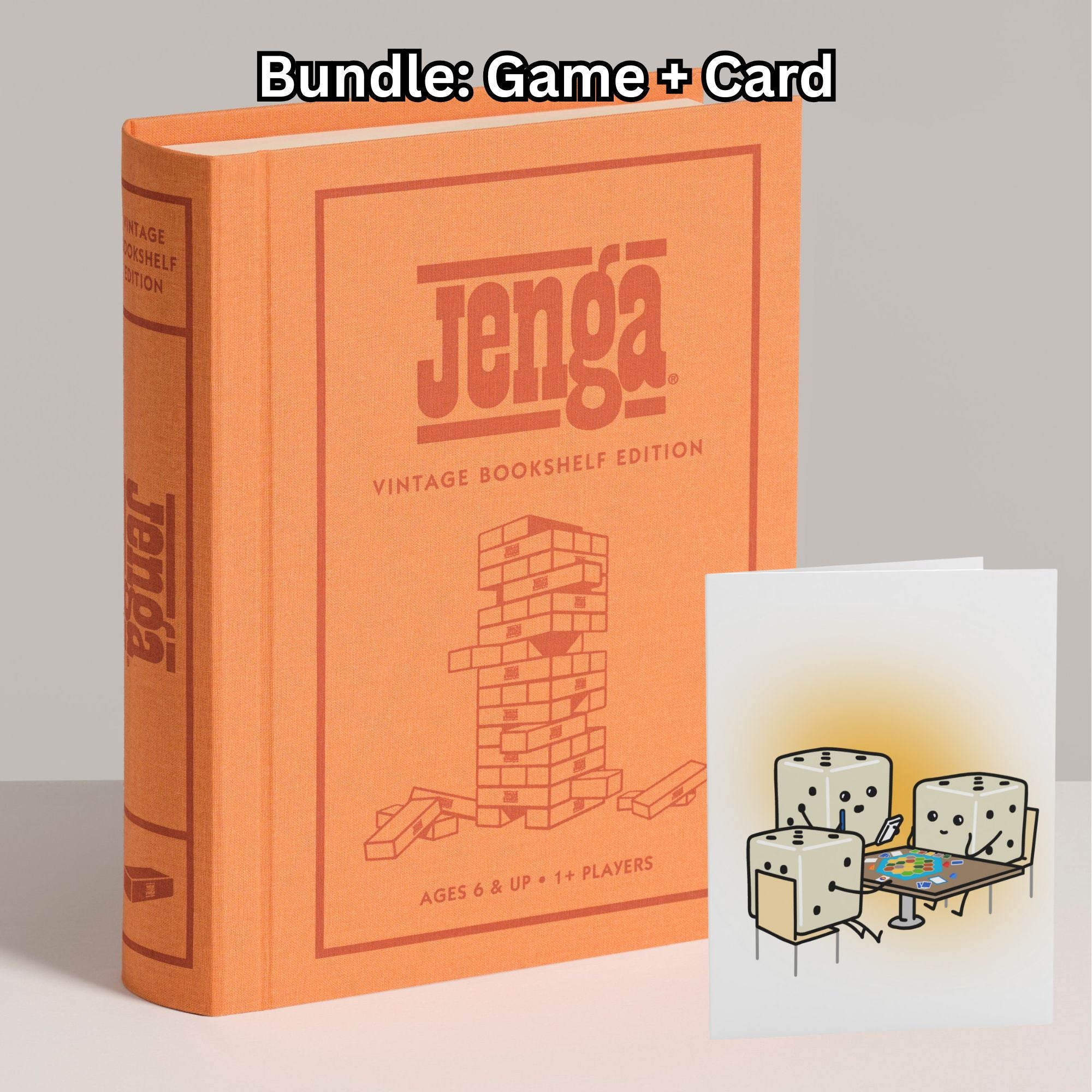 Jenga Vintage Bookshelf Board Game