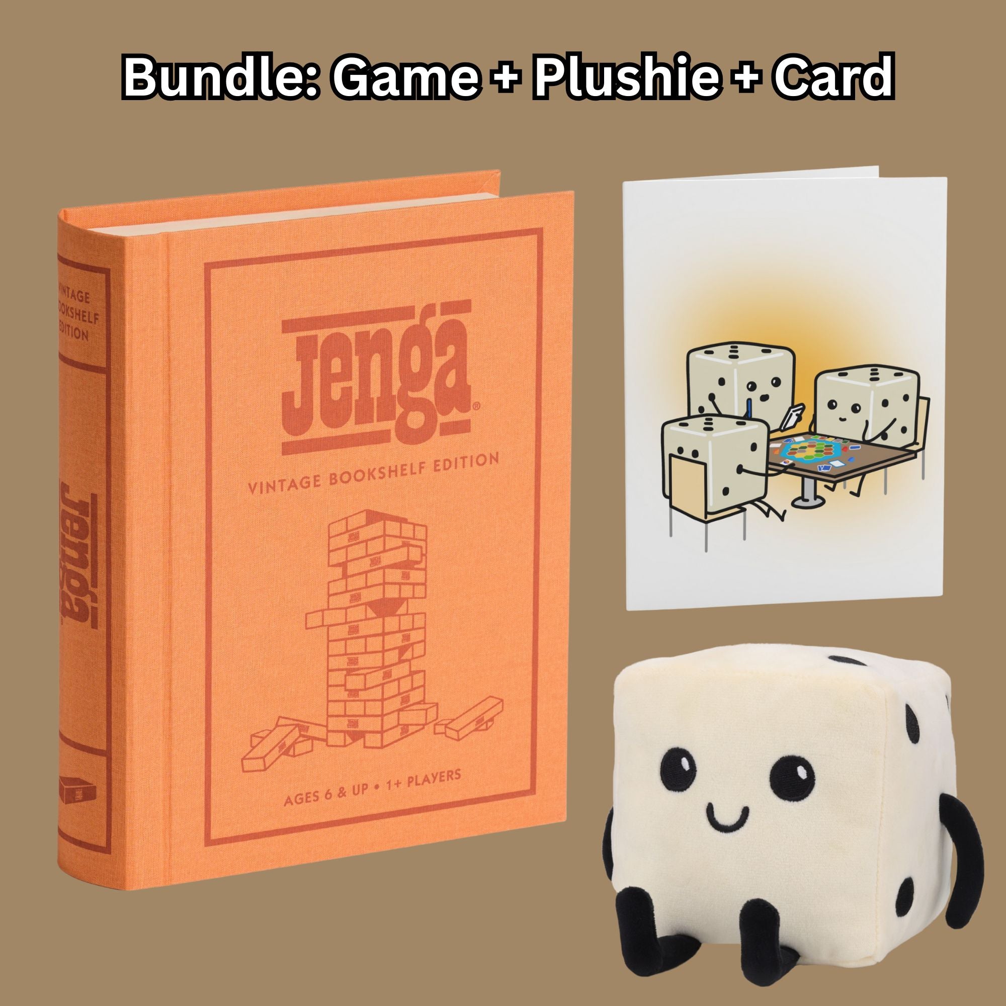 Jenga Vintage Bookshelf Board Game