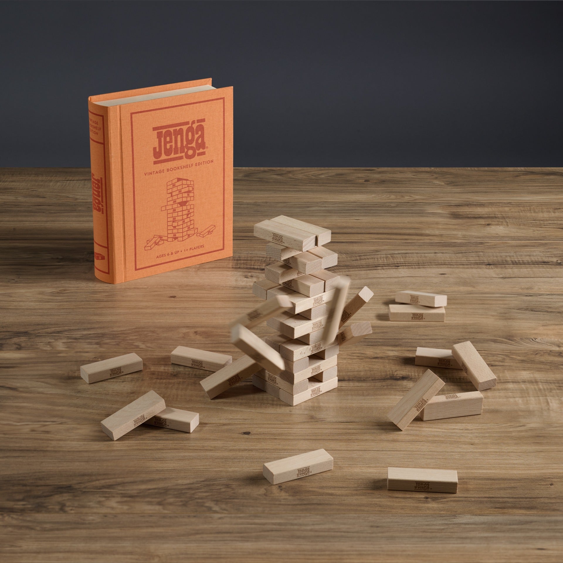 Jenga Vintage Bookshelf Board Game
