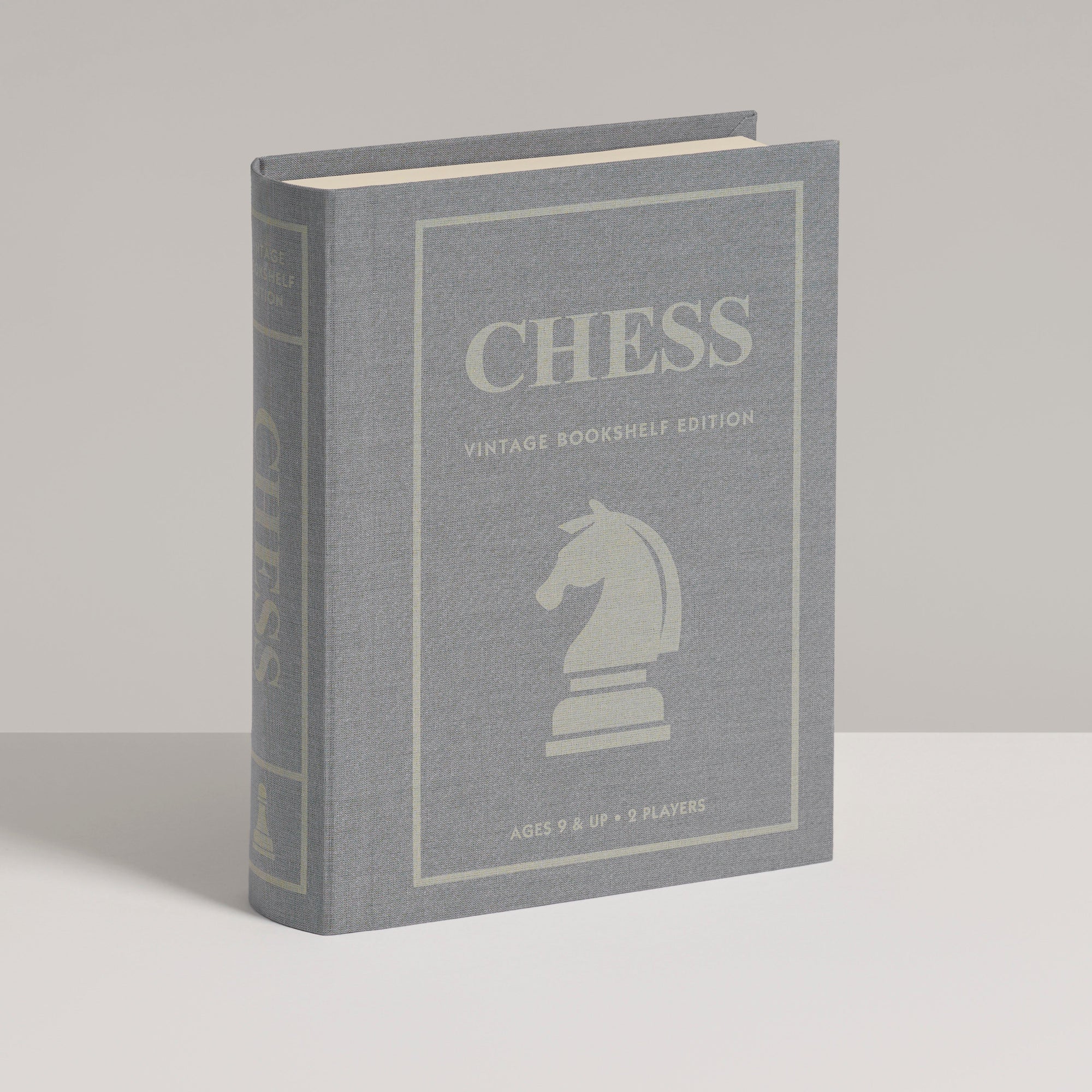 Chess Vintage Bookshelf Board Game