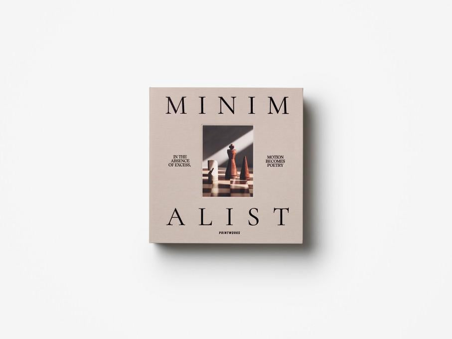 Minimalist Wood Chess Board Game