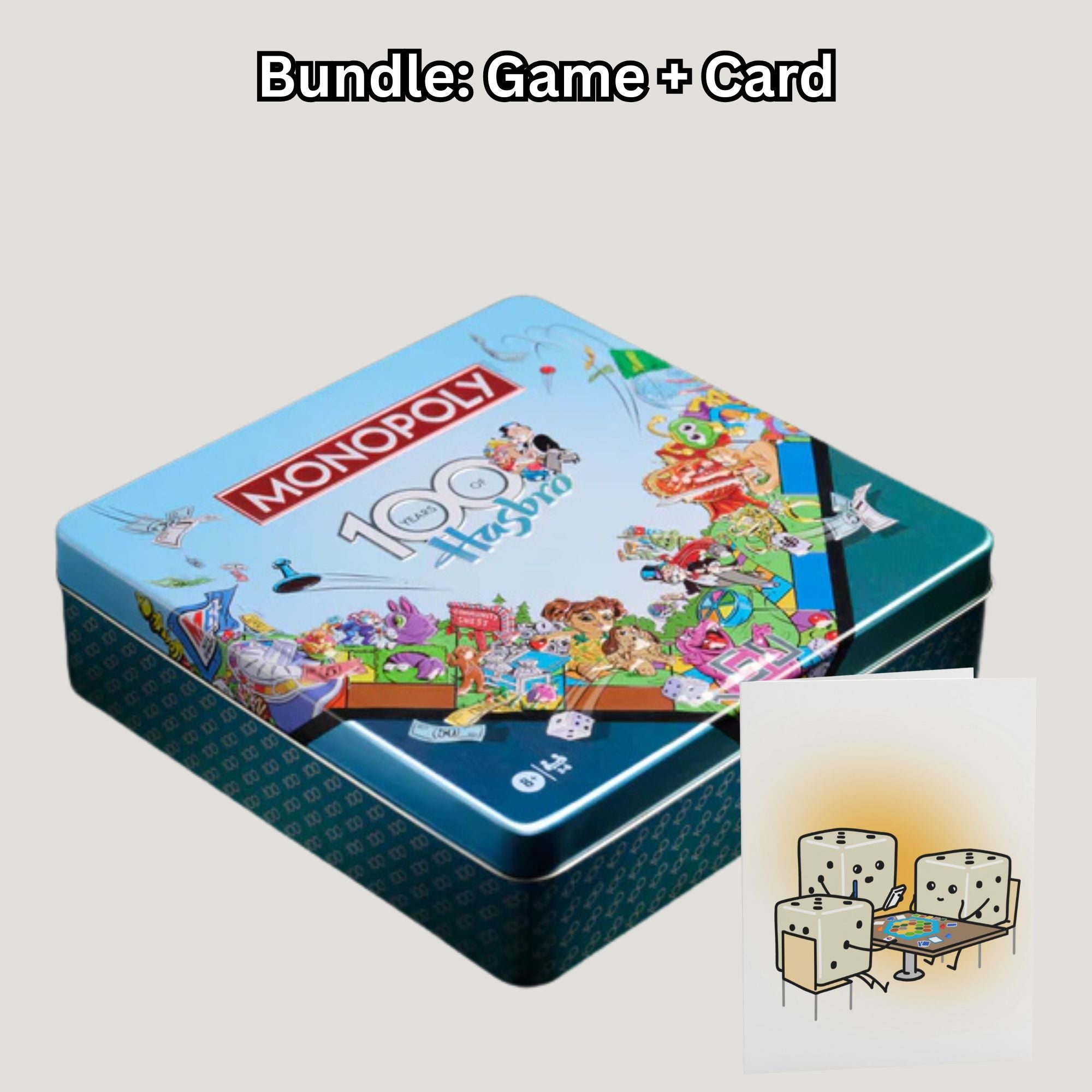 Monopoly Hasbro 100th Anniversary Edition Vintage Collectible Tin Board Game