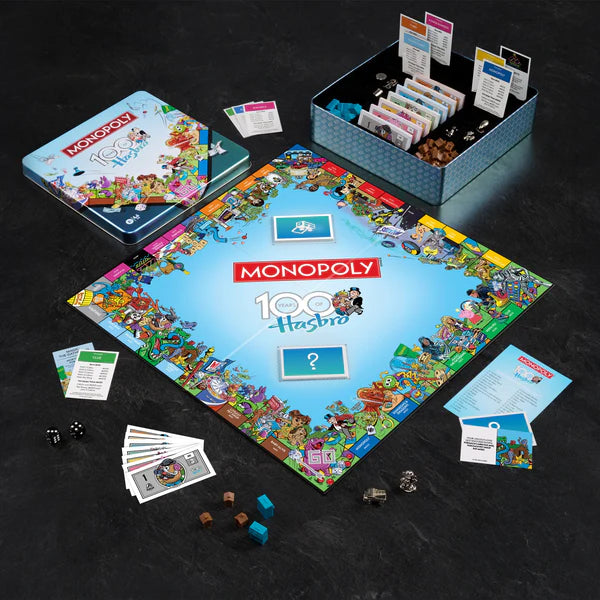 Monopoly Hasbro 100th Anniversary Edition Vintage Collectible Tin Board Game