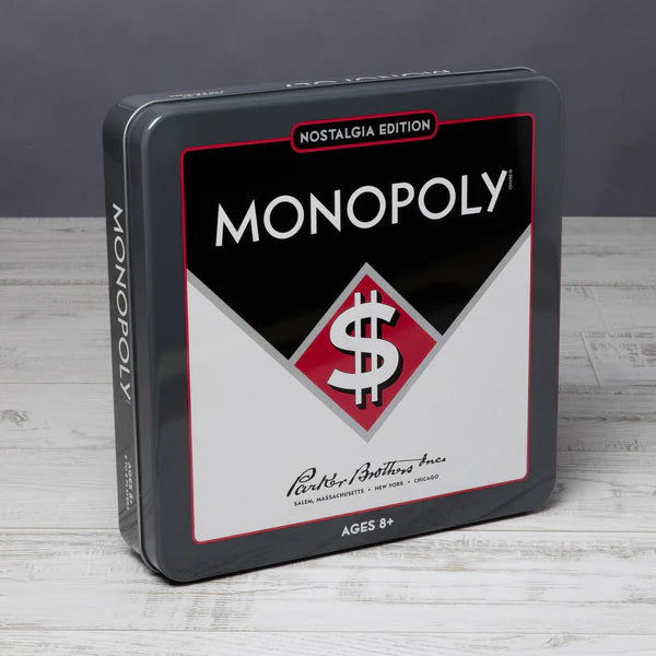 Monopoly Vintage Collectible Tin Board Game