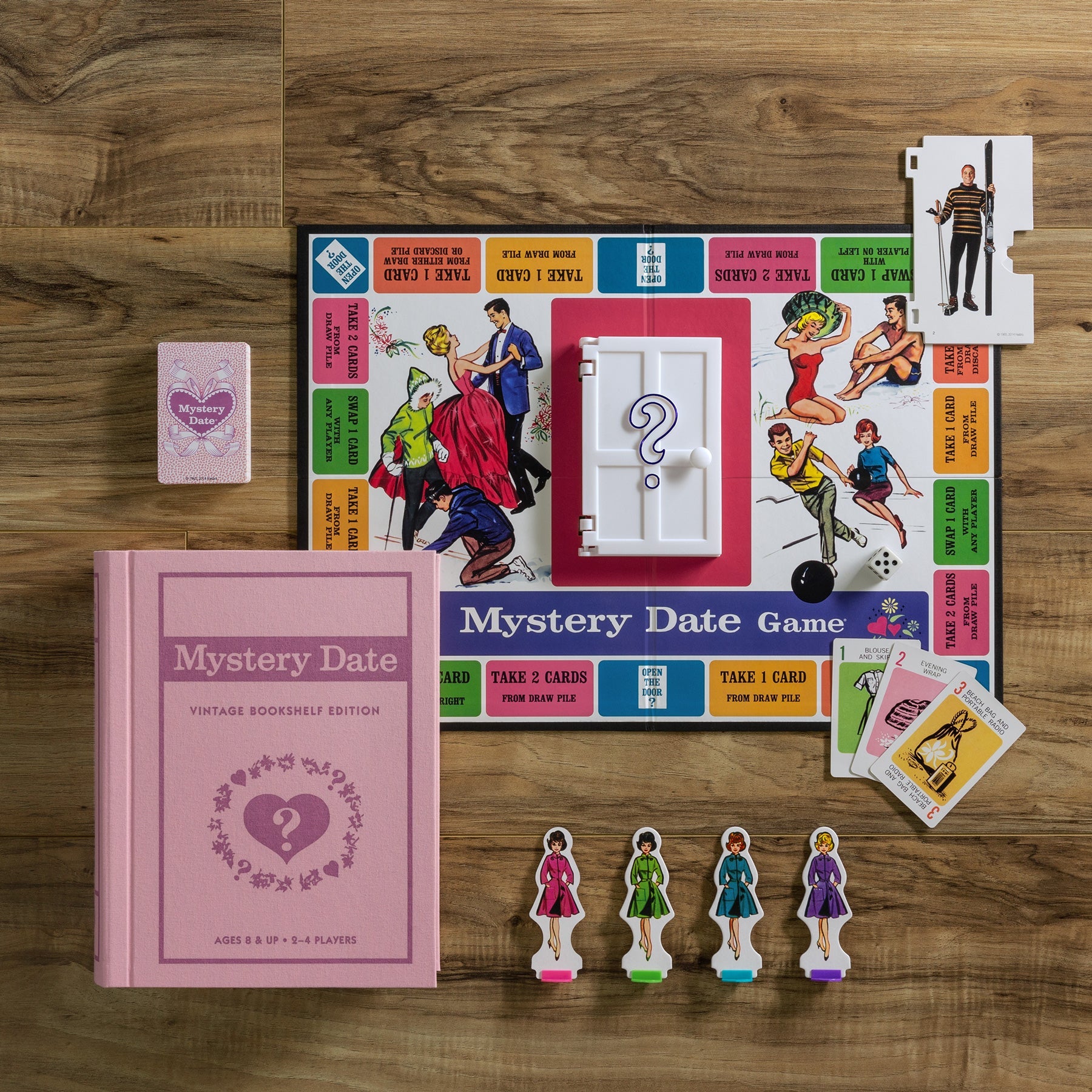 Mystery Date Vintage Bookshelf Board Game