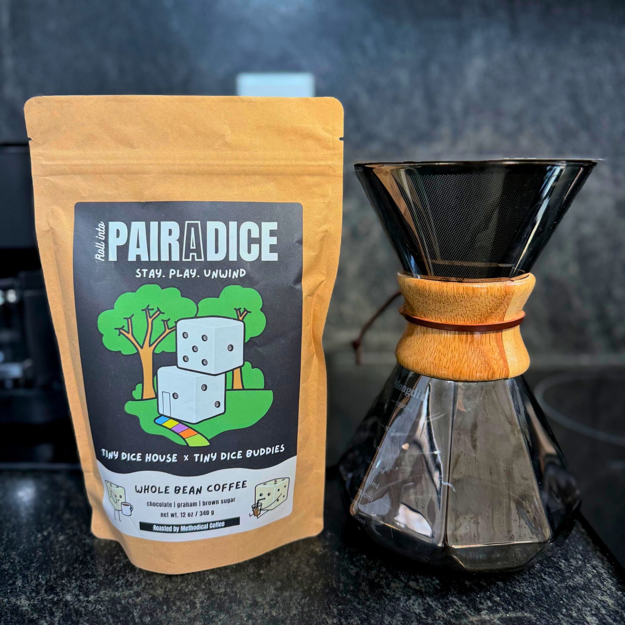 Pairadice Whole Bean Coffee (12oz)