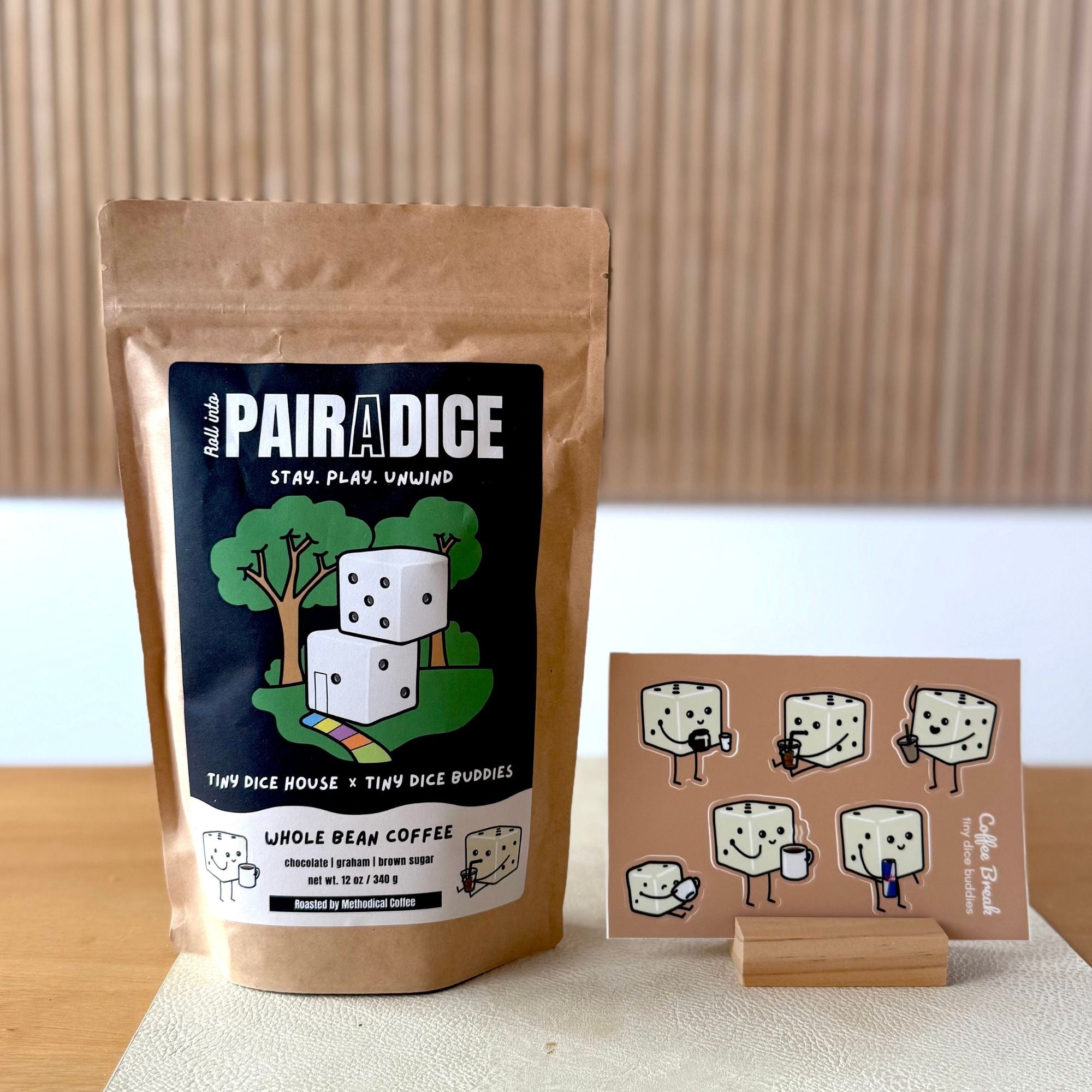 Pairadice Whole Bean Coffee (12oz)