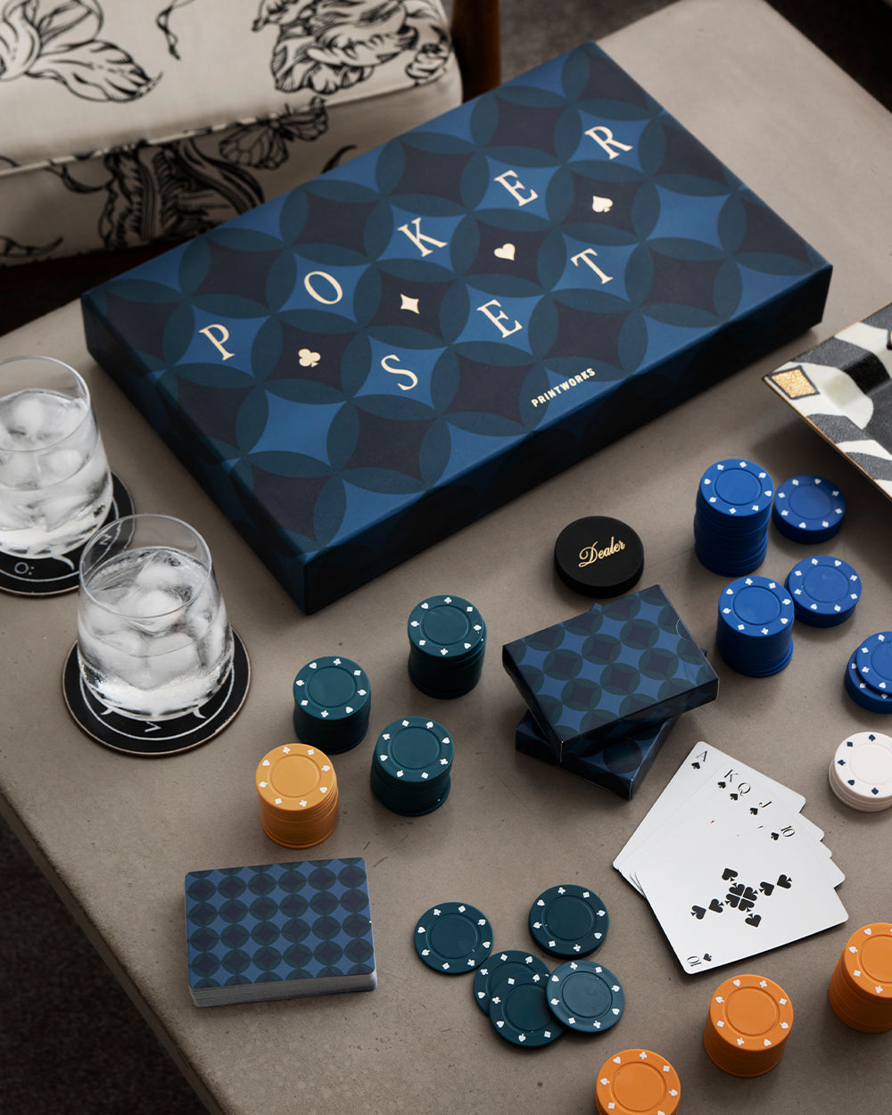Art of Poker – Modern Coffee Table Games