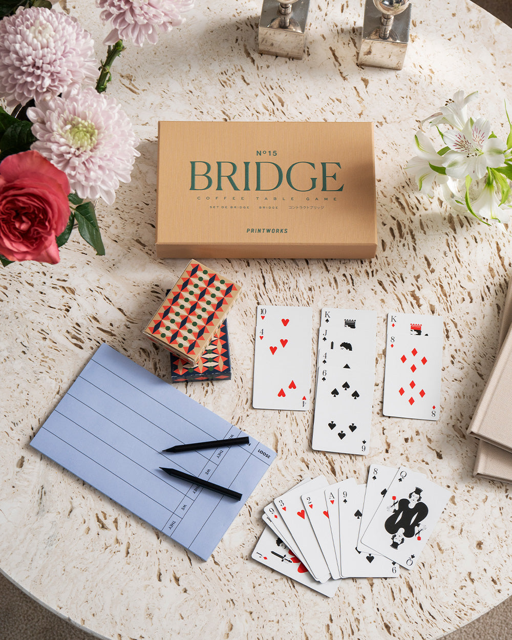 Bridge Set, Classic – Modern Coffee Table Games