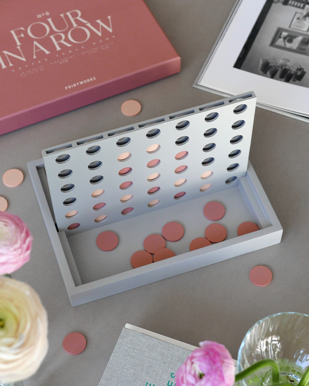 Four in a Row, Classic – Modern Coffee Table Games