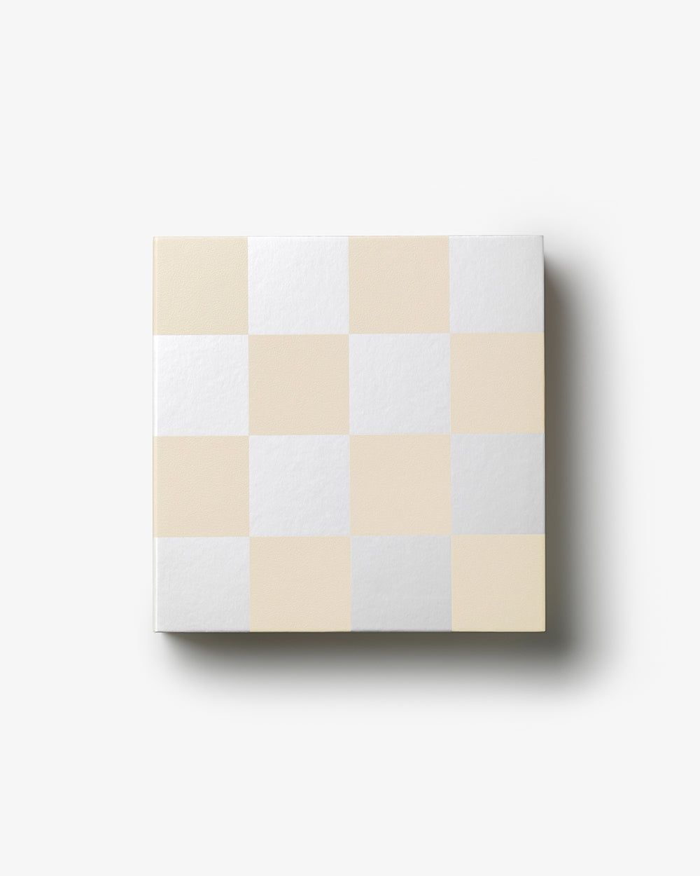 Chess Mirror (Beige/Silver) – Modern Coffee Table Games