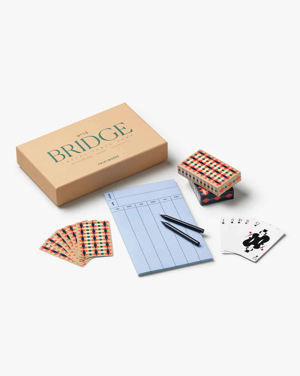 Bridge Set, Classic – Modern Coffee Table Games