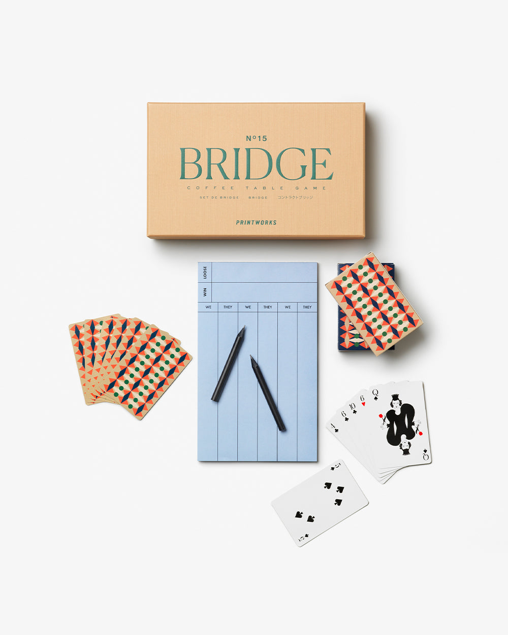 Bridge Set, Classic – Modern Coffee Table Games