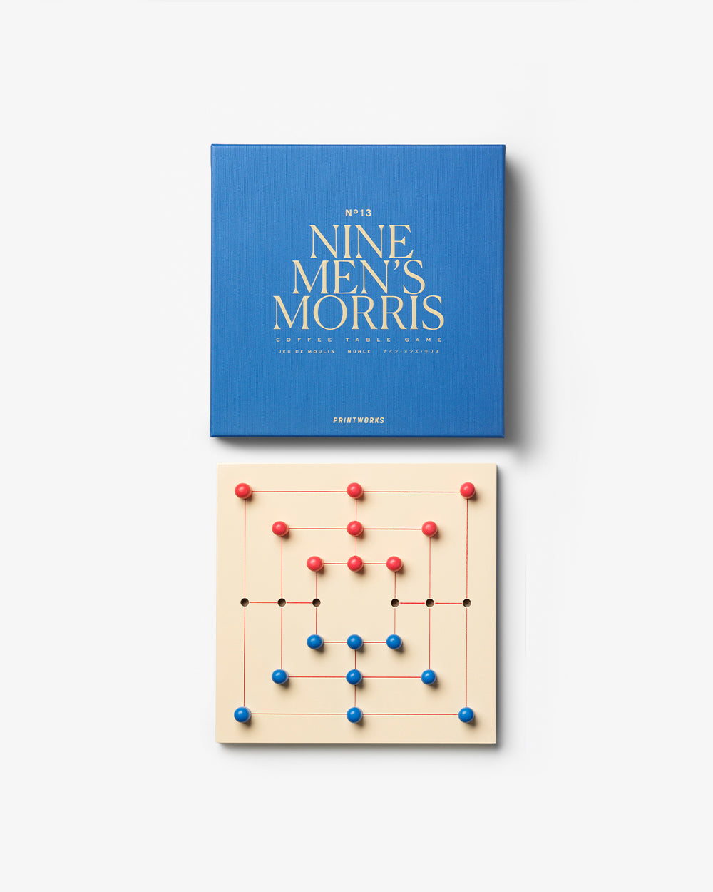 Nine Men's Morris, Classic – Modern Coffee Table Games