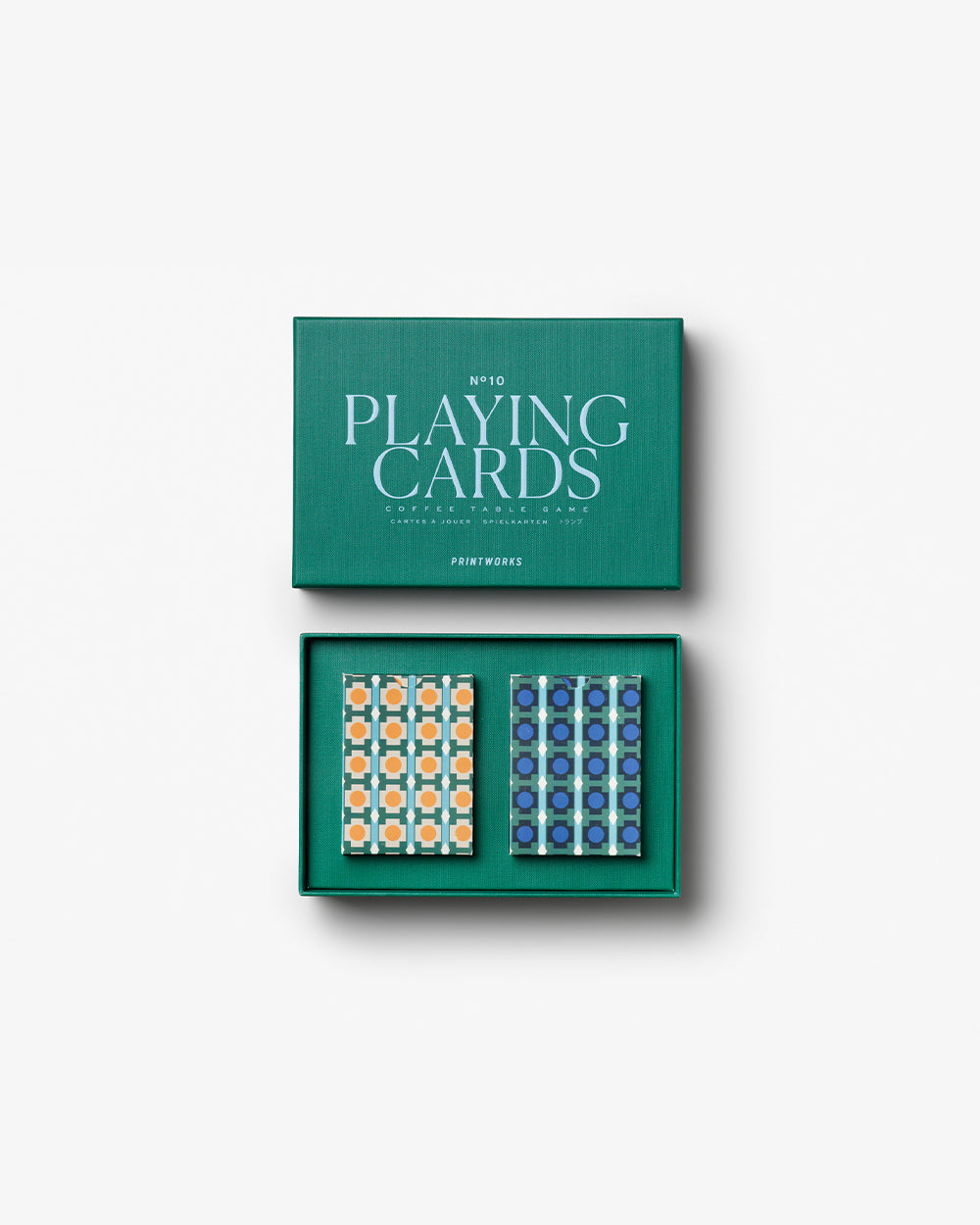 Double Playing Cards, Classic – Modern Coffee Table Games