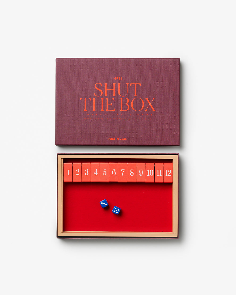 Shut the Box, Classic – Modern Coffee Table Games