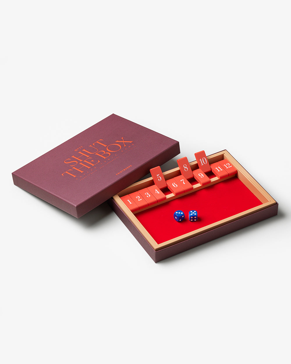 Shut the Box, Classic – Modern Coffee Table Games
