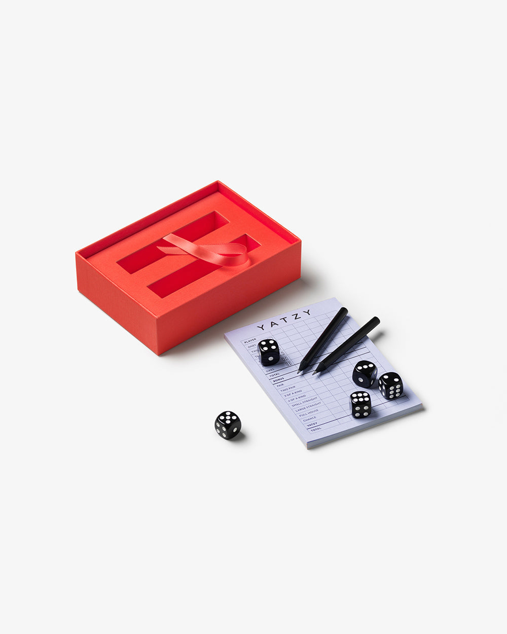 Yatzy, Classic Red – Modern Coffee Table Game by Printworks