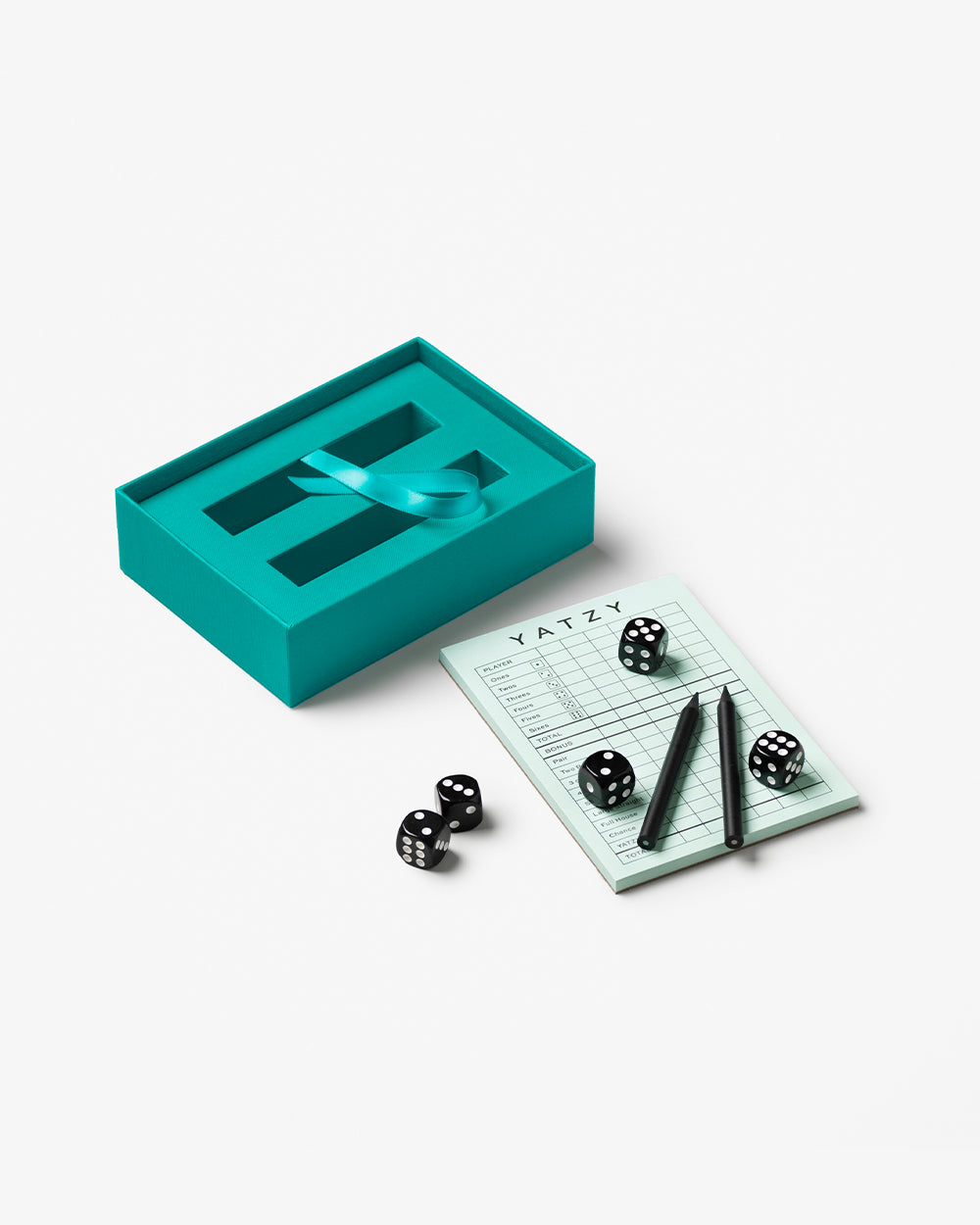 Yatzy, Classic Green – Modern Coffee Table Dice Games