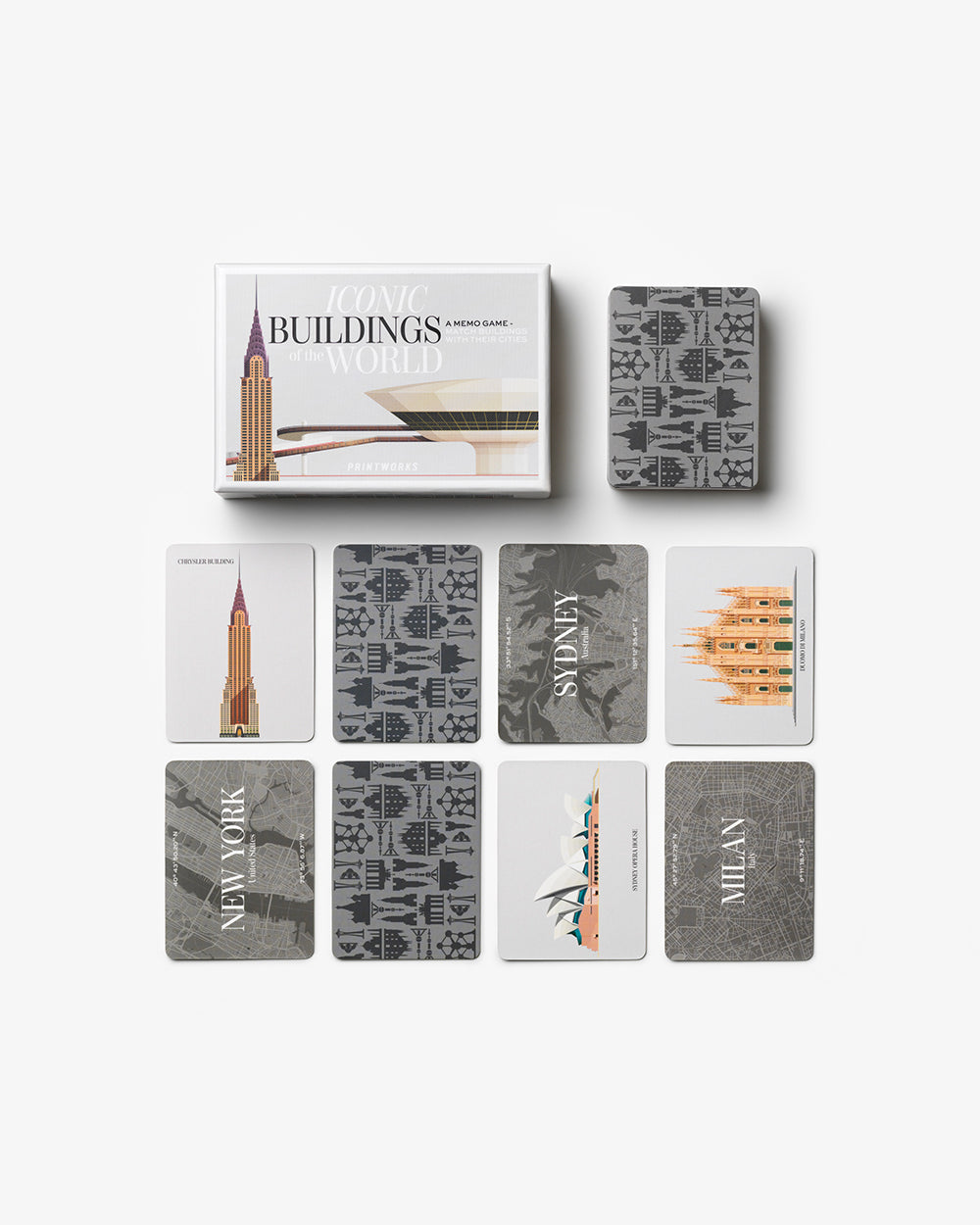 Iconic Buildings, Memory Game