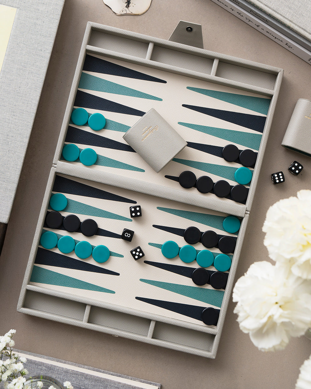 Backgammon, Reverra – Modern Coffee Table Game by Printworks